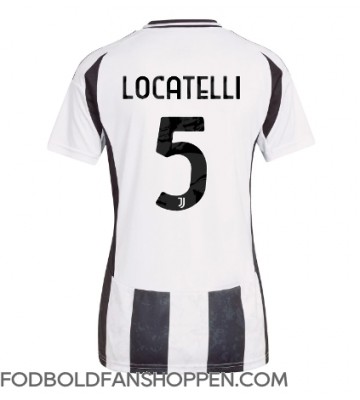 Juventus Manuel Locatelli #5 Hjemmebanetrøje Dame 2024-25 Kortærmet
